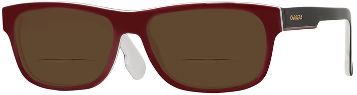 Rectangle Red Striped Carrera 1102V Bifocal Reading Sunglasses View #1