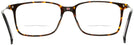 Square Havana Black Carrera 205 Bifocal View #4