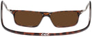 Rectangle Tortoise CliC Executive XL Progressive No Line Reading Sunglasses View #4