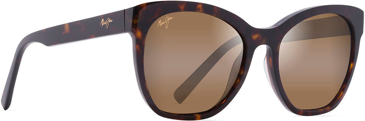 Rectangle Dark Tortoise/HCL Lens Maui Jim Alulu 878 View #1