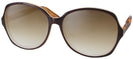 Rectangle Brown Goo Goo Eyes 856 Progressive No Line Reading Sunglasses with Gradient View #1
