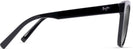 Rectangle Gloss Black/Grey Lens Maui Jim Alulu 878 View #3