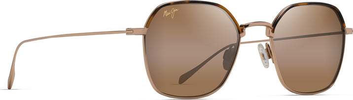 Square Gold w/HCL Bronze Lens Maui Jim Moon Doggy 874 View #1