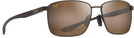 Rectangle Bronze/HCL Lens Maui Jim Ka&#39;ala 856 View #1