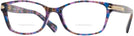 Square Purple Confetti Coach 6065 Bifocal View #1