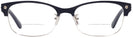 Rectangle Navy/silver Coach 6098 Bifocal View #2
