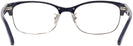 Rectangle Navy/silver Coach 6098 Computer Style Progressive View #4