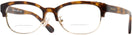 ClubMaster Dark Tortoise Coach 6157 Bifocal View #1