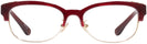 ClubMaster Burgundy Coach 6157 Computer Style Progressive View #2