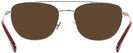 Aviator Burgundy Coach 7107 Progressive No Line Reading Sunglasses View #4