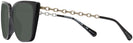 Square Black Coach 8256U Progressive No Line Reading Sunglasses View #3