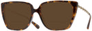 Square Dark Tortoise Coach 8256U Bifocal Reading Sunglasses View #1