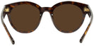 Round Tortoise Glitter Coach 8265 Progressive Reading Sunglasses View #4
