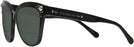 Cat Eye Black Coach 8266H Bifocal Reading Sunglasses View #3