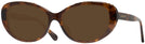 Oval Dark Tortoise Coach 8296U Progressive No Line Reading Sunglasses View #1