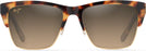 Square Tort. W/ Gold/HCL Lens Maui Jim Perico 853 View #2