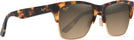 Square Tort. W/ Gold/HCL Lens Maui Jim Perico 853 View #1