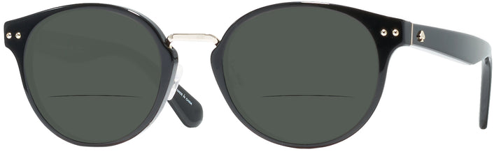 Round  Kate Spade Asia/F Bifocal Reading Sunglasses View #1