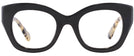 Oversized Black/White Tortoise Kate Spade Jalena-S Computer Style Progressive View #2