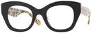 Oversized Black/White Tortoise Kate Spade Jalena-S Computer Style Progressive View #1