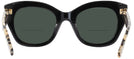 Oversized Black/White Tortoise Kate Spade Jalena-S Bifocal Reading Sunglasses View #4