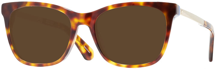 Square Havana Blue Kate Spade Joelyn Progressive Reading Sunglasses View #1