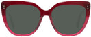 Oversized Opal Burgundy Kate Spade Kiyanna-S Progressive No Line Reading Sunglasses View #2
