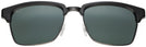 Square Black/Grey Lens Maui Jim Kawika 257 Bifocal Reading Sunglasses View #2