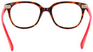 Square Brown Tort./soft Red Millicent Bryce 135 Progressive No-Lines View #4