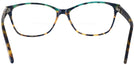 Rectangle Blue Tortoise/teal Millicent Bryce 146 Bifocal View #4