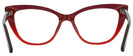 Cat Eye Ruby Red Millicent Bryce 167 Progressive No-Lines View #4