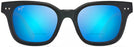 Wayfarer Matte Black/Neutral Grey Maui Jim Shore Break 822 Bifocal Reading Sunglasses View #2