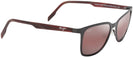 Square Dark Gunmetal/rose Lens Maui Jim Naupaka 775 View #1