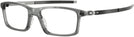 Rectangle Grey Smoke Oakley OX8050 Pitchman Single Vision Full Frame w/ FREE NON-GLARE View #1