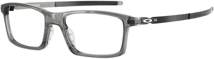 Rectangle Grey Smoke Oakley OX8050 Pitchman Single Vision Full Frame w/ FREE NON-GLARE View #1