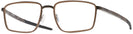 Square Pewter/dark Brown Oakley OX3235 Progressive No-Lines View #1