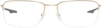 Oakley OX5148 Wingback reading glasses. color: Satin Light Gold