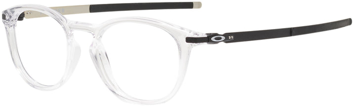 Round Clear Oakley OX8105 Pitchman Computer Style Progressive View #1