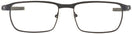 Rectangle Powder Coal Oakley OX3184 Tincup Progressive No-Lines w/ FREE NON-GLARE View #2