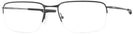 Rectangle Satin Black Oakley OX5148 Wingback Single Vision Full Frame w/ FREE NON-GLARE View #1