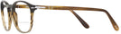 Square Stripe brown Persol 3007V Bifocal w/ FREE NON-GLARE View #3