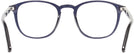 Round Trans Blue Persol 3143VL Single Vision Full Frame w/ FREE NON-GLARE View #4