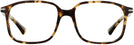 Square Brown/beige Tortoise Persol 3246V Single Vision Full Frame w/ FREE NON-GLARE View #2