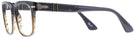 Square Grad Grey &amp; Striped Brown Persol 3252V Single Vision Full Frame w/ FREE NON-GLARE View #3