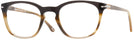 Square Striped Brown/grey/black Persol 3258V Progressive No-Lines w/ FREE NON-GLARE View #1