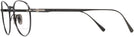 Round Matte Black Persol 5002VT Bifocal w/ FREE NON-GLARE View #3