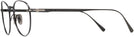 Round Matte Black Persol 5002VT Single Vision Full Frame w/ FREE NON-GLARE View #3