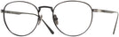 Round Matte Black Persol 5002VT Single Vision Full Frame w/ FREE NON-GLARE View #1