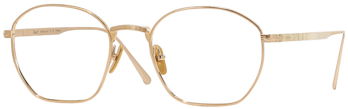 Round Gold Persol 5004VT Titanium Single Vision Full Frame w/ FREE NON-GLARE View #1
