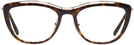 Cat Eye Havana Prada 04VV Progressive No-Lines View #2